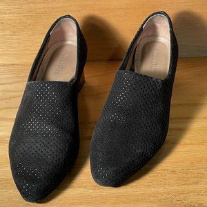 Beautifeel Black Polka Dot Suede Heels